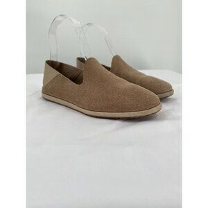 Pedro Garcia Taupe Suede Slip-On Loafers